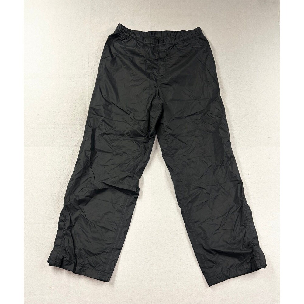 Columbia Womens Lightweight Storm Surge Water Proof Tech Black Pants Medium